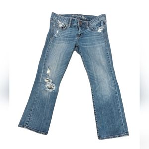 American Eagle Jeans Womens 4 Casual Western Boho Y2K Preppy Classic Grunge 90s